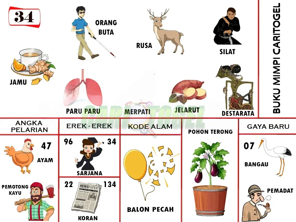 buku mimpi erek erek togel 34